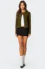 Half Cable Knit Cardigan sold by Edikted