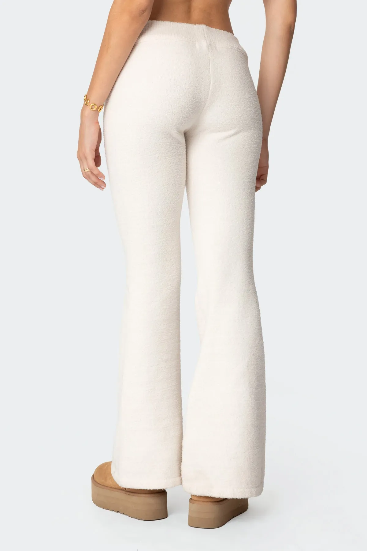 Plush Flared Pants sold by Edikted product image thumbnail 5