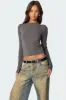 Lake Boat Neck Top sold by Edikted