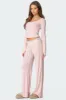 Peekaboo Lace Long Sleeve Top sold by Edikted