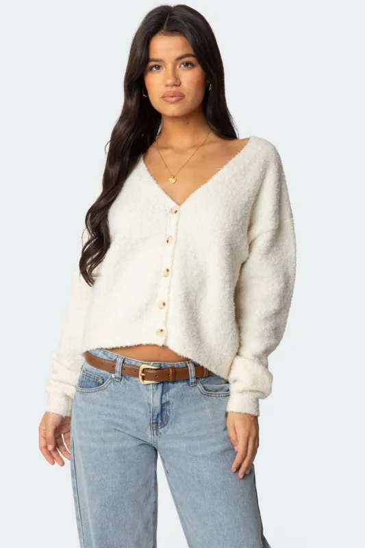 Jade Knitted Cardigan sold by Edikted