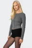 Shilo Ribbed Cardigan sold by Edikted