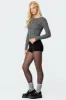 Shilo Ribbed Cardigan sold by Edikted