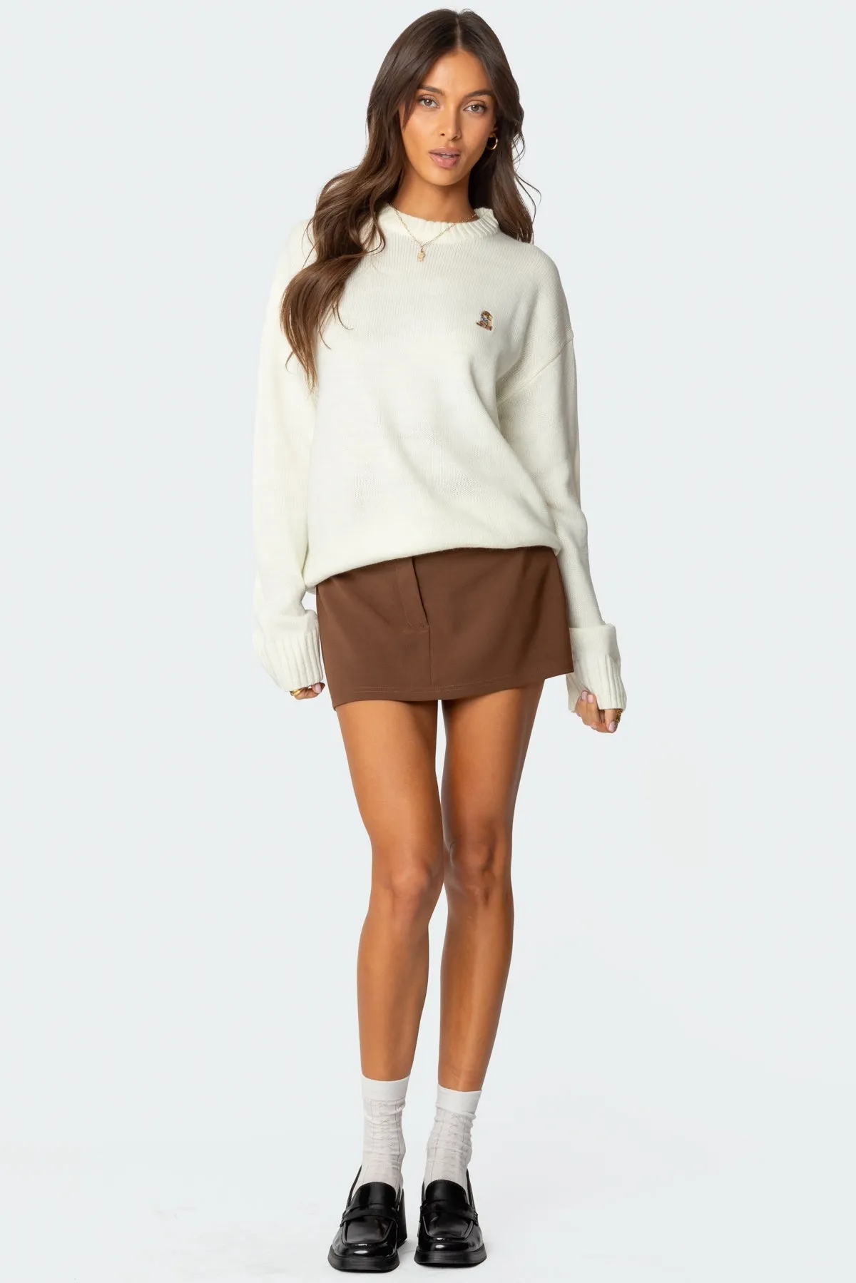Marlie Tailored Micro Mini Skort sold by Edikted product image thumbnail 3