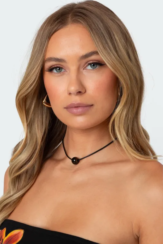 Beaded Cord Necklace sold by Edikted