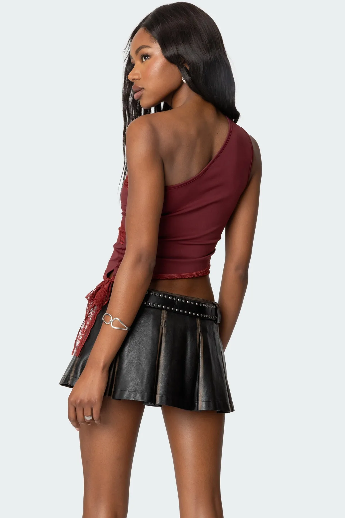 Becky Lacey One Shoulder Top sold by Edikted product image thumbnail 5