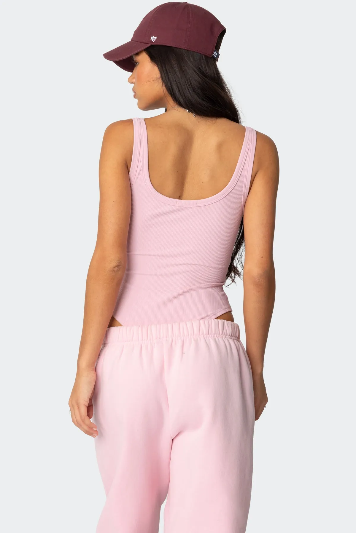 Lakely Ribbed Bodysuit sold by Edikted product image thumbnail 5