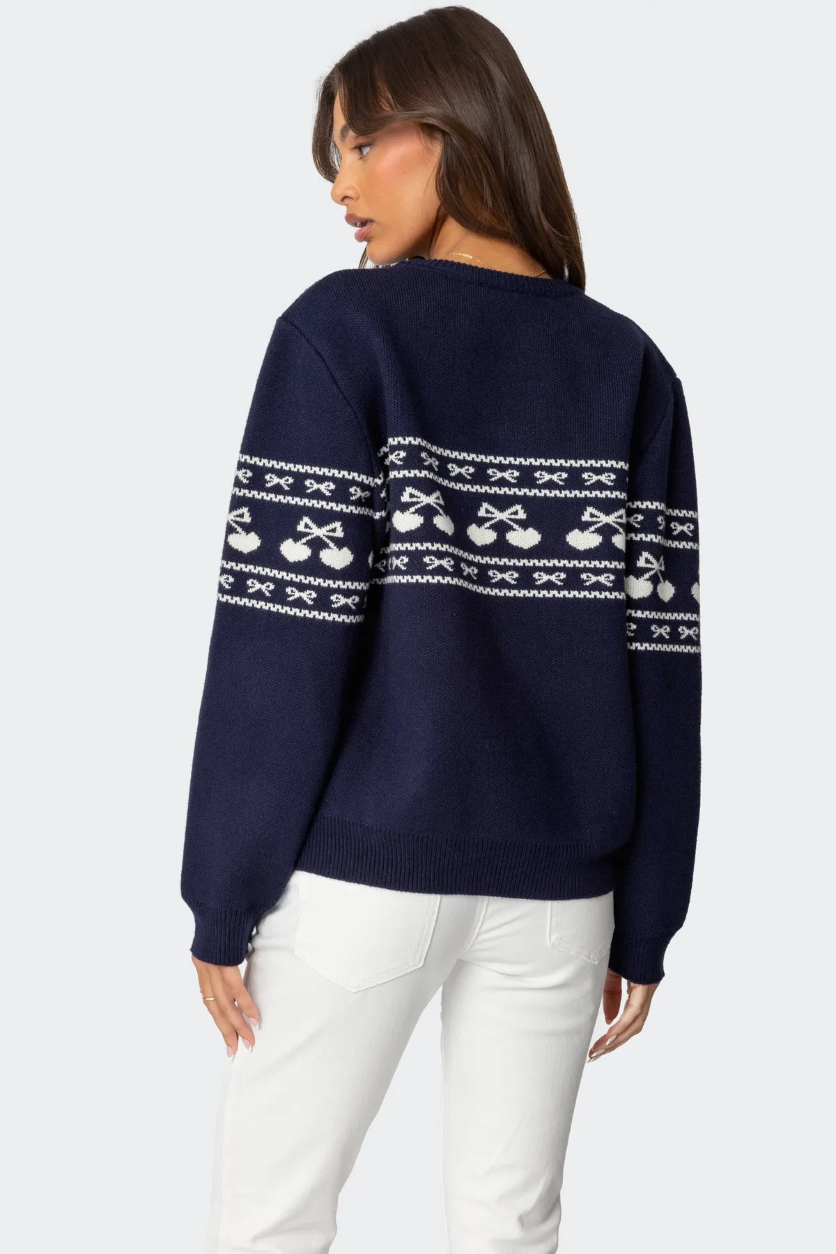 Holiday Cheer Sweater sold by Edikted product image thumbnail 5