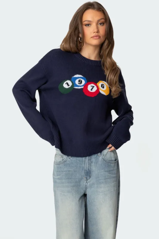 1976 Billiards Sweater sold by Edikted