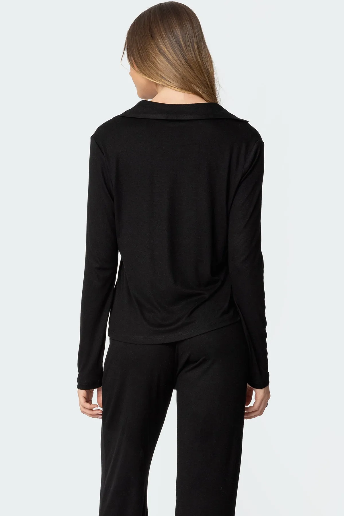 Justina Button Up Top sold by Edikted product image thumbnail 5