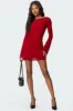Reena Backless Mini Dress sold by Edikted