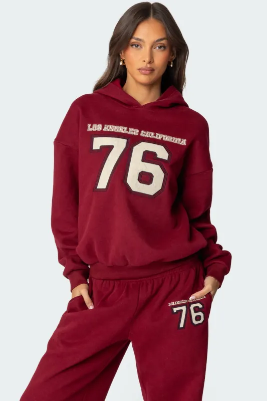 76 Cali Hoodie sold by Edikted