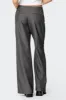 Mayla Wide Leg Pinstripe Trousers sold by Edikted