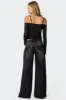 Susie Off Shoulder Mesh Top sold by Edikted