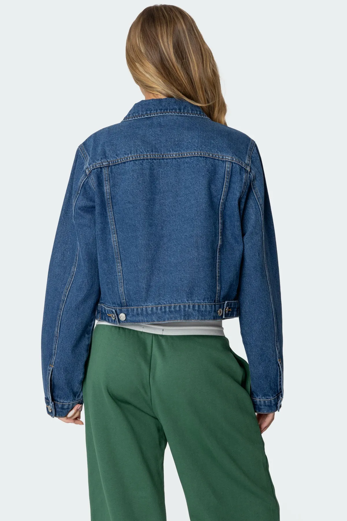 Barb Denim Jacket sold by Edikted product image thumbnail 5