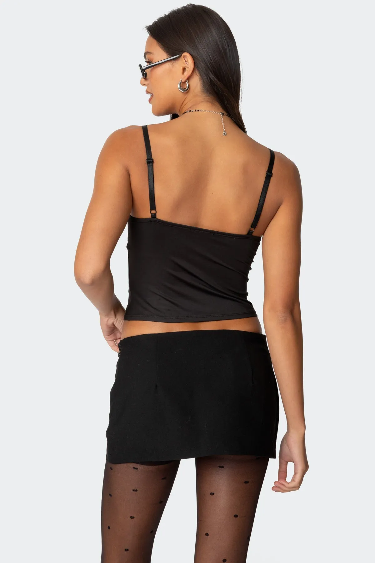 Jaxon Lacey Layered Tank Top sold by Edikted product image thumbnail 4