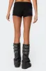 Studded Belt Denim Micro Shorts sold by Edikted