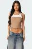 Ila Contrast Layered Corset sold by Edikted