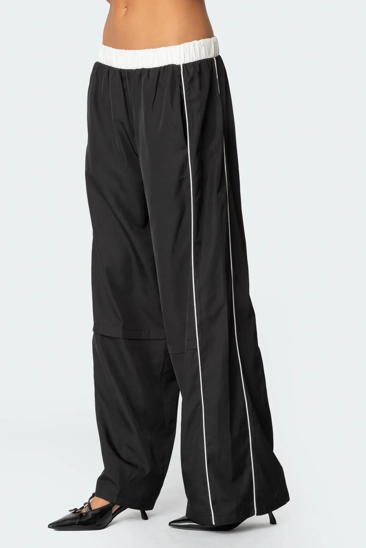 Ofir Nylon Track Pants sold by Edikted product image thumbnail 3