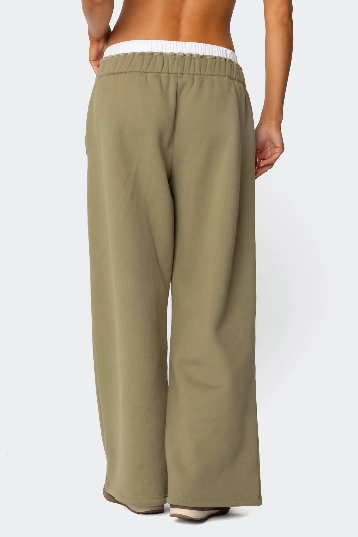 Drawstring Boxer Detail Sweatpants sold by Edikted product image thumbnail 5