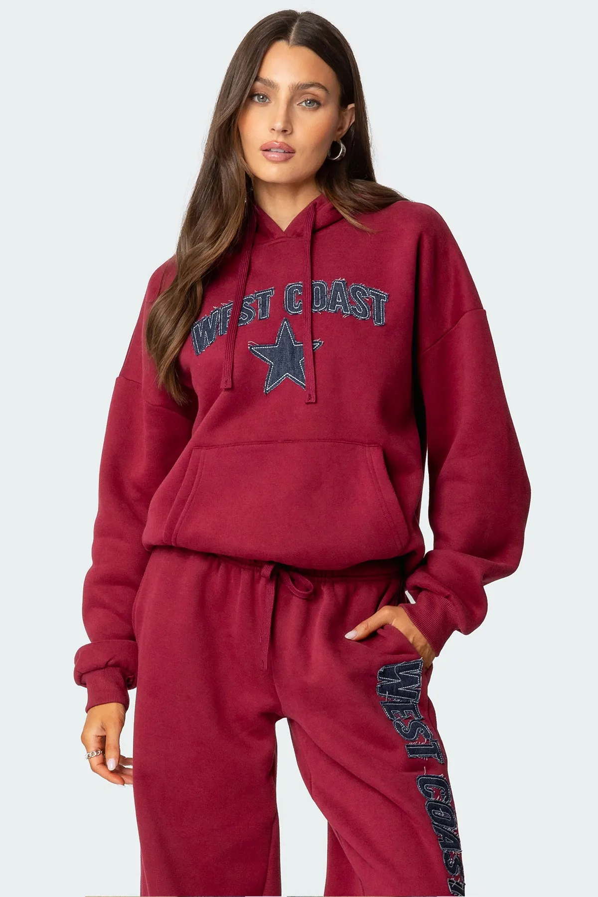 West Coast Hoodie sold by Edikted