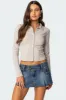 Darin Button Up Top sold by Edikted