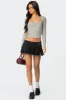 Gabriela Pleated Mini Skort sold by Edikted