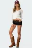 Odelia Cable Knit Cardigan sold by Edikted
