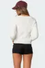 Odelia Cable Knit Cardigan sold by Edikted