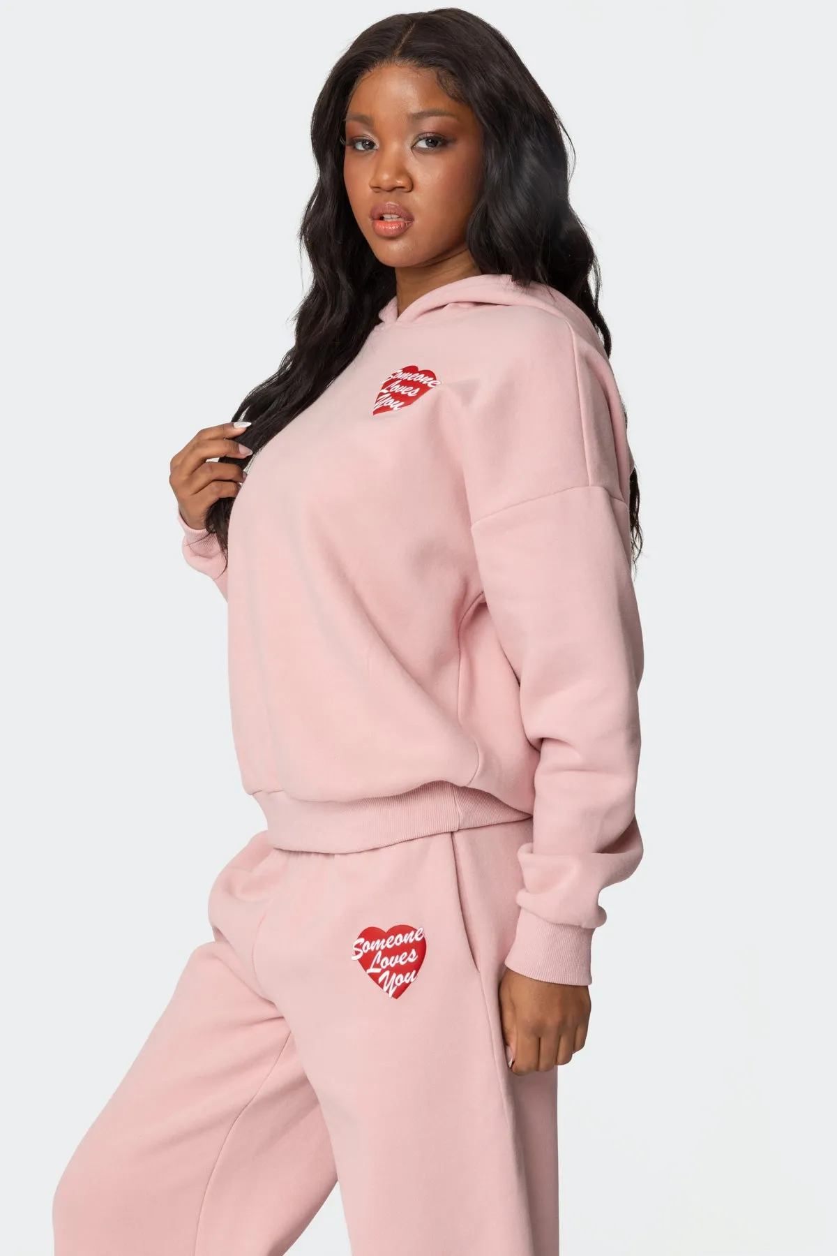 Someone Loves You Hoodie sold by Edikted product image thumbnail 5