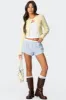 Jayne Split Front Knit Cardigan sold by Edikted