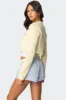 Jayne Split Front Knit Cardigan sold by Edikted