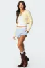 Jayne Split Front Knit Cardigan sold by Edikted