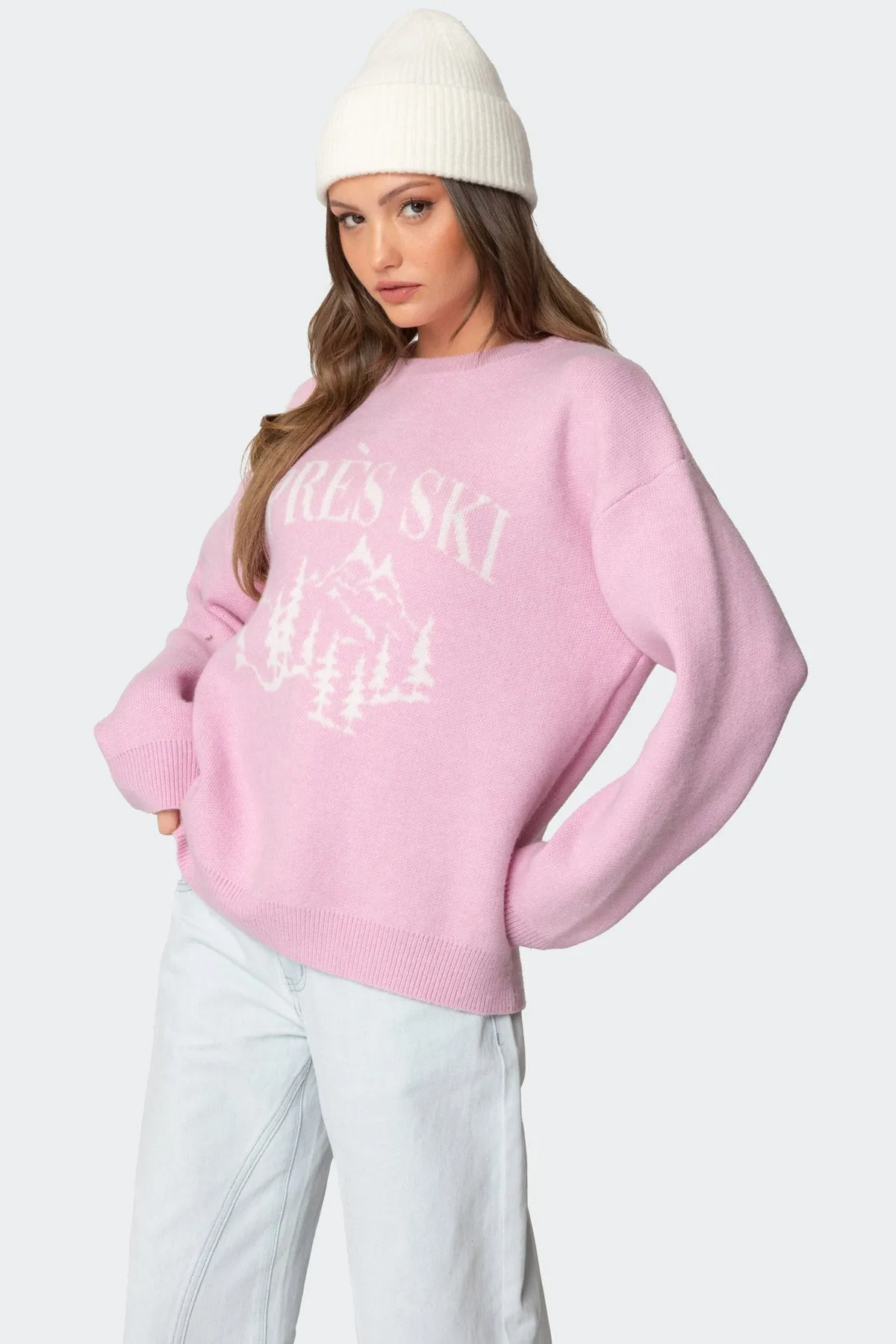 Apres Ski Oversized Sweater sold by Edikted product image thumbnail 4