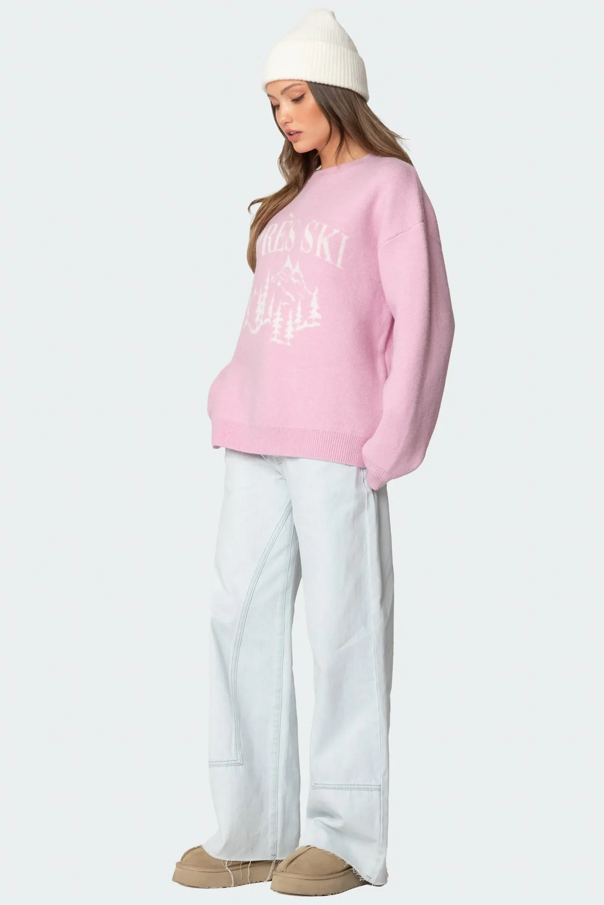 Apres Ski Oversized Sweater sold by Edikted product image thumbnail 3