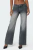 Alysse Low Rise Washed Jeans sold by Edikted
