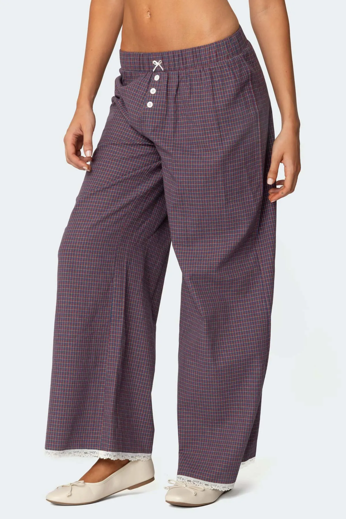 Dakota Plaid Pants sold by Edikted product image thumbnail 4