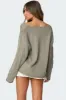 Inga Oversized Cable Knit Sweater sold by Edikted