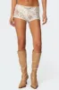 Peyson Sheer Lace Shorts sold by Edikted