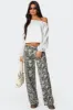 Aveline Off Shoulder Light Sweatshirt sold by Edikted