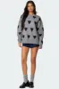 Big Heart Oversized Sweater sold by Edikted