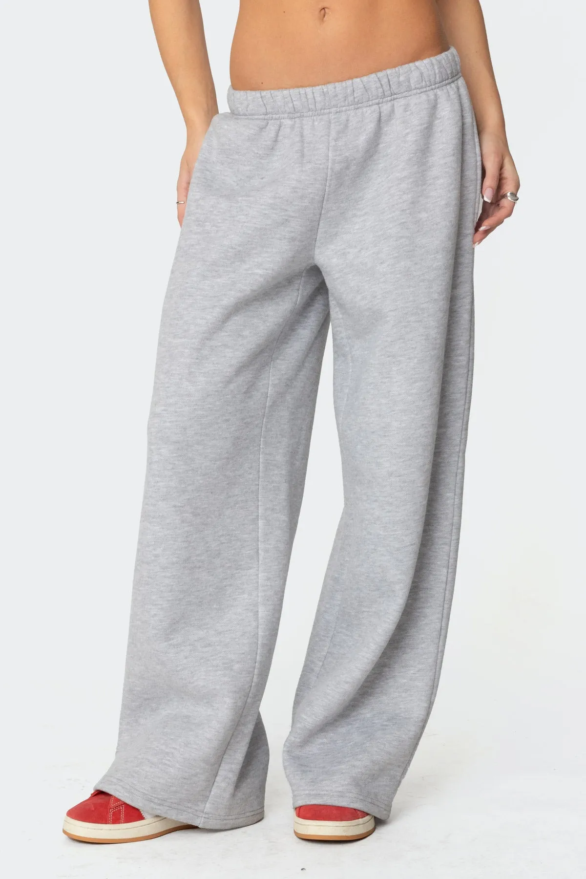 Boys Cry Wide Leg Sweatpants sold by Edikted product image thumbnail 2
