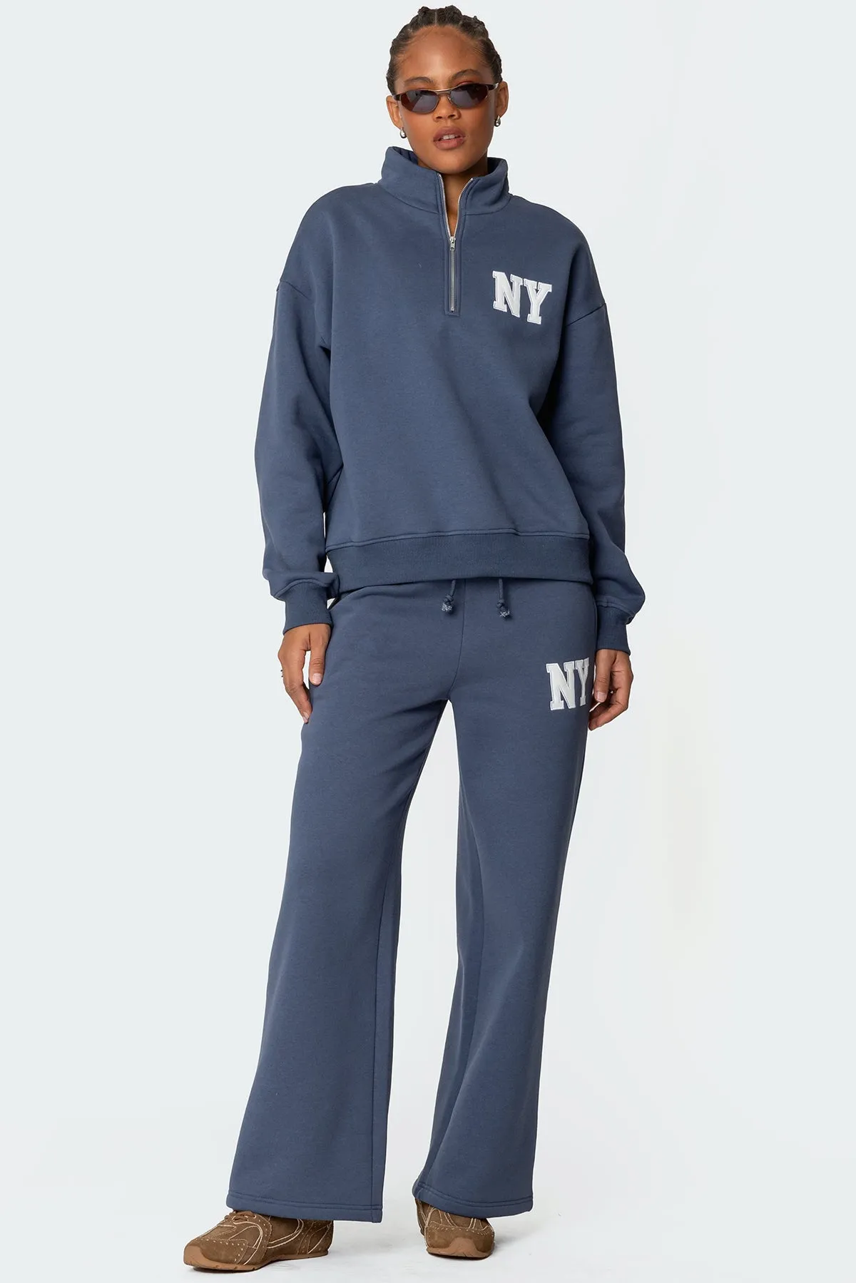 Ny Wide Leg Sweatpants sold by Edikted
