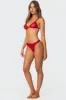 Darcie Sheer Lace Thong sold by Edikted