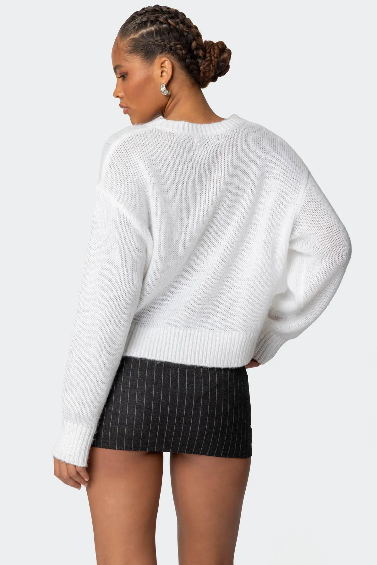 Kyrah Oversized Knit Sweater sold by Edikted product image thumbnail 5