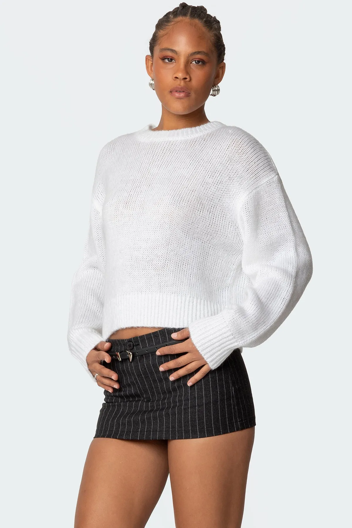 Kyrah Oversized Knit Sweater sold by Edikted