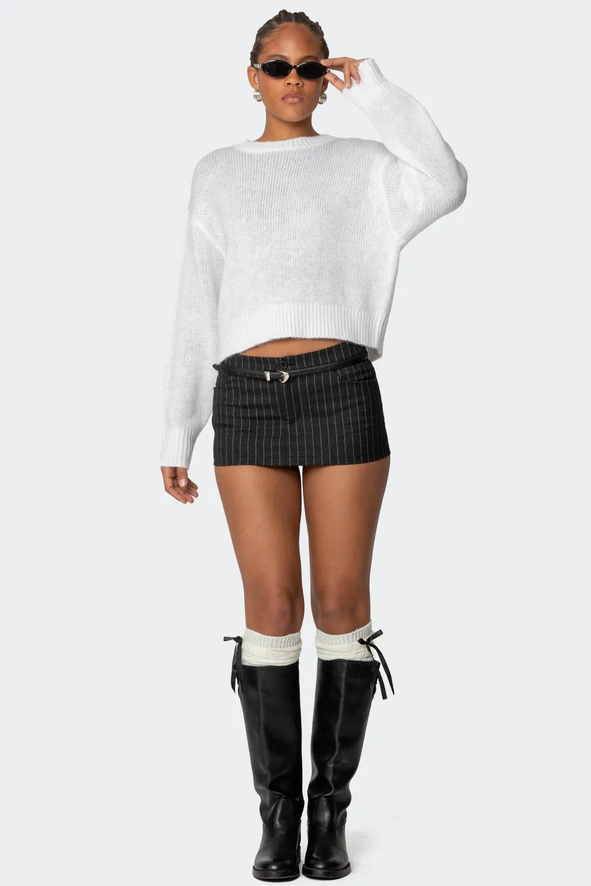 Kyrah Oversized Knit Sweater sold by Edikted product image thumbnail 2