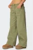 Vivienne Twill Baggy Pants sold by Edikted