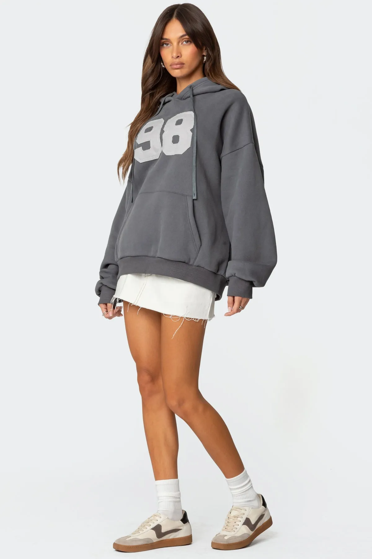 98 Oversized Hoodie sold by Edikted product image thumbnail 4
