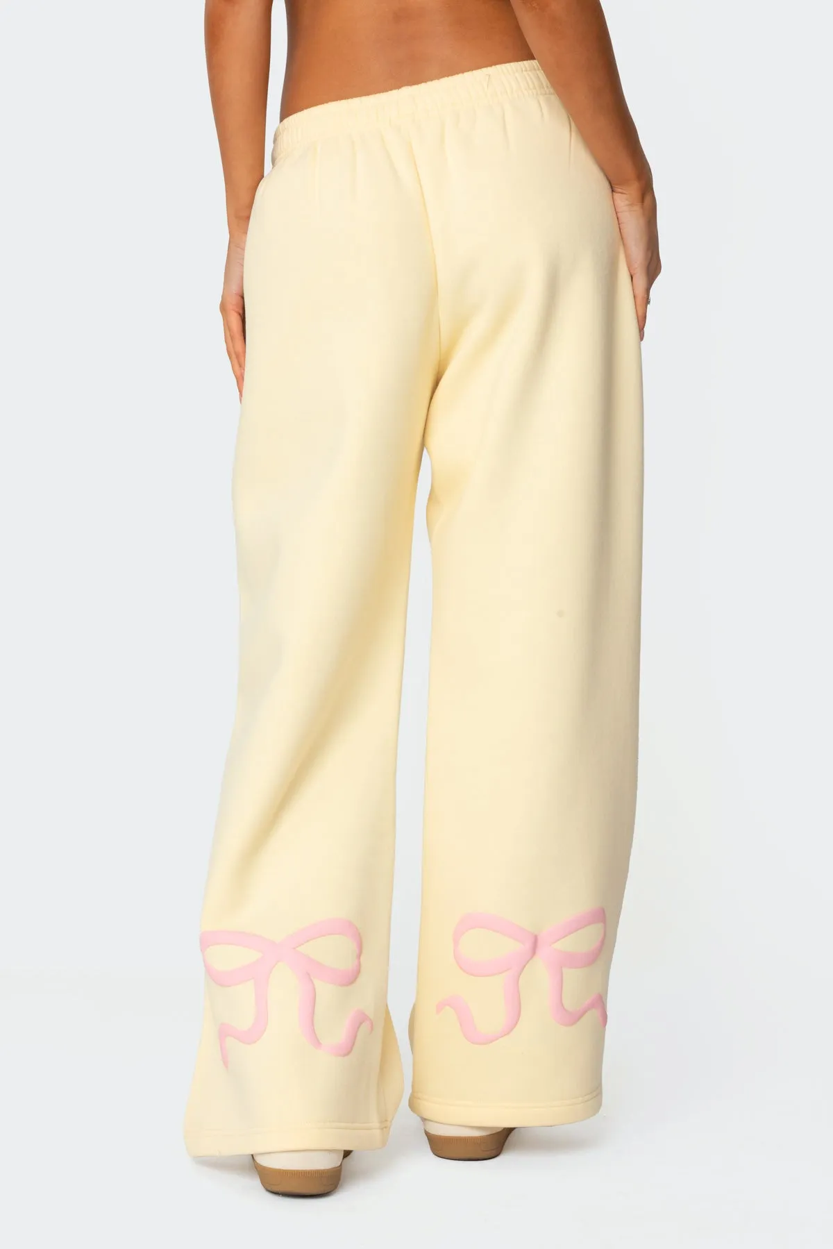 Bonney Bow Detail Sweatpants sold by Edikted product image thumbnail 4